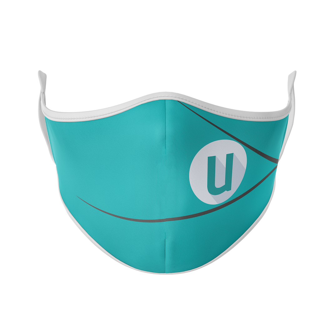 Univeris Turquoise Reusable Face Mask - Protect Styles