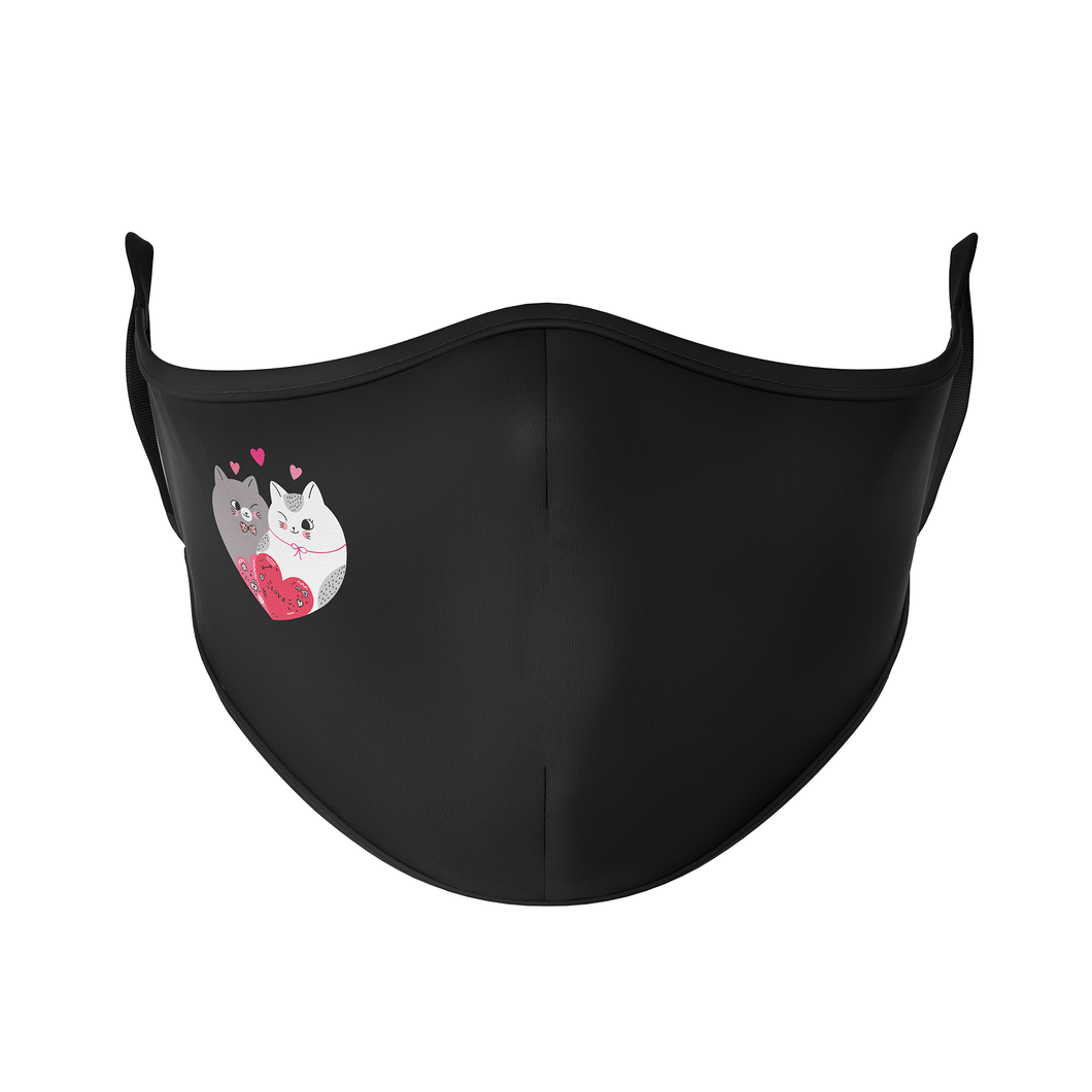 Valentine's Cats Reusable Face Mask - Protect Styles