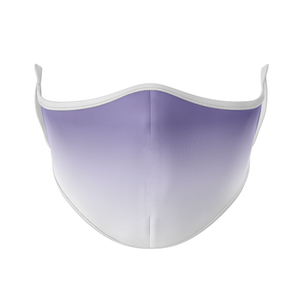 White Ombre Reusable Face Masks - Protect Styles