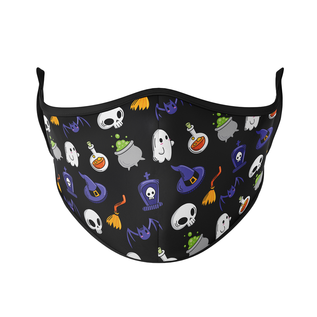 Witch Printed Reusable Face Masks - Protect Styles