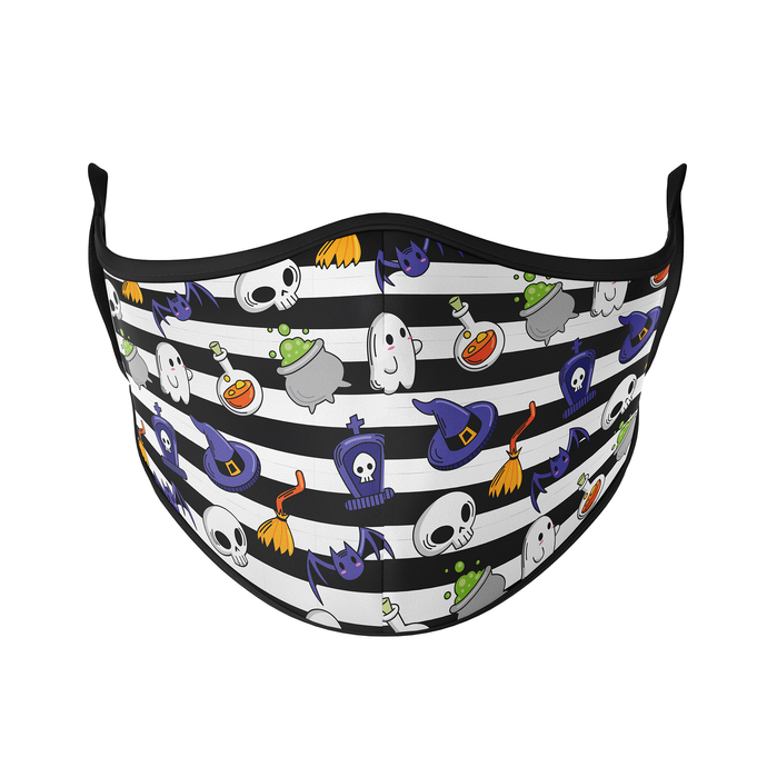 Witch Stripes Reusable Face Masks - Protect Styles