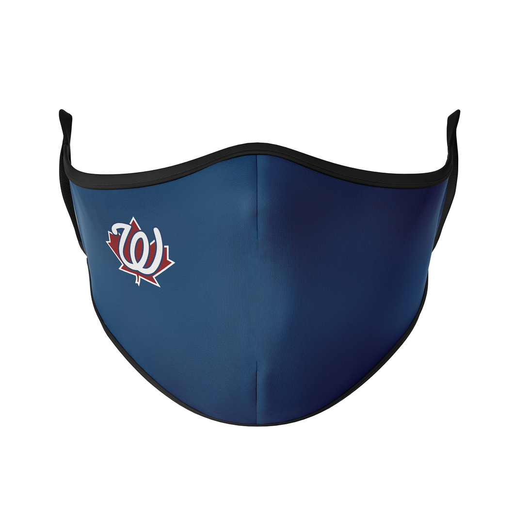 Whitby Baseball Association E Reusable Face Masks - Protect Styles